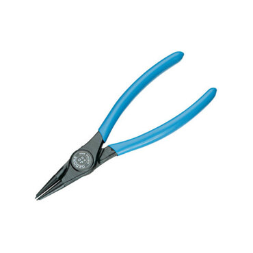 Pliers for internal retaining clips type 8000 J 01-J 41